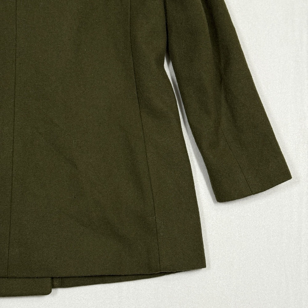 Old Navy Peacoat Women Small Petite Wool Blend Double Breasted Sherpa Collar NWT - Picture 11 of 15
